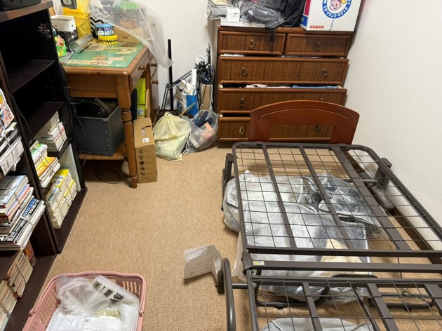 名古屋市名東区M様の断捨離で一部屋の不要な家財の処分画像